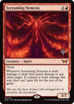 MTG Screaming Nemesis Duskmourn House of Horror Promo Pack NM - Image 1
