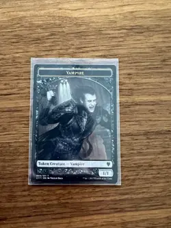 Vampire Token ✨ Double Sided ✨ Innistrad Remastered ✨ Magic the Gathering - Image 1