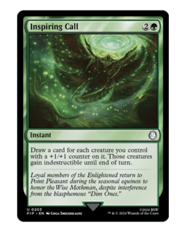 Inspiring Call Fallout MTG - Image 1