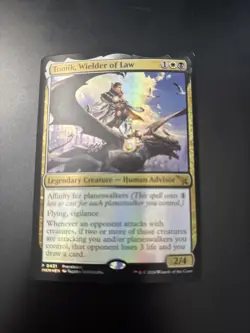 Tomik, Wielder of Law [Murders at Karlov Manor Prerelease Promos] Foil Near Mint - Image 1