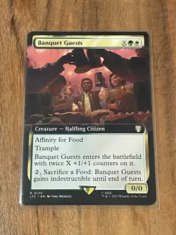 Banquet Guests ~ Extended Art NM-Mint, Commander: Lord of the Rings 2 Available - Image 1