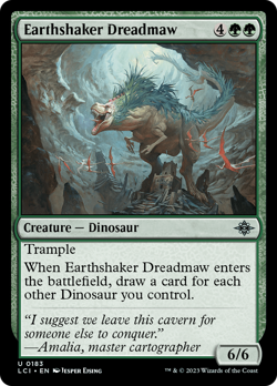 x4 Earthshaker Dreadmaw LCI MTG 183 UNCOMMON M/NM 4x - Image 1