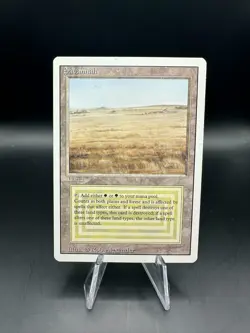 MTG MAGIC THE GATHERING REVISED SAVANNAH DUAL LAND NM - Image 1