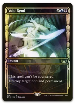 Void Rend (Showcase) #338 (Foil) (LP) Streets New Capenna SNC Magic MTG - Image 1