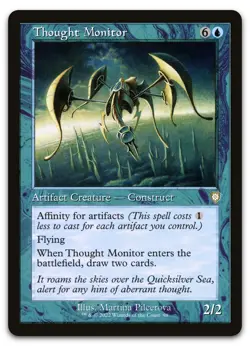 Thought Monitor (Retro Frame) #98 (LP) Brothers' War BRC Magic MTG - Image 1