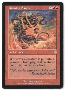 Burning Sands 180 MTG ODY LP - Image 1