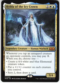 Hylda of the Icy Crown 206 MTG TCG Normal M NM - Image 1