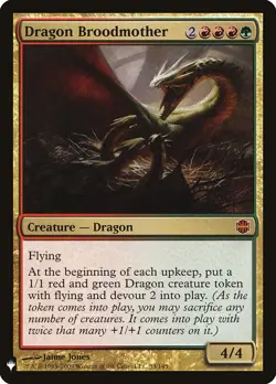 MTG Dragon Broodmother ** The List ** English - Image 1