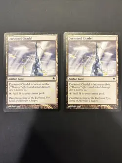 2x Darksteel Citadel Darksteel Regular MTG Magic LP UP - Image 1