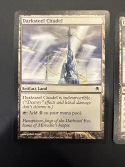 2x Darksteel Citadel Darksteel Regular MTG Magic LP UP - Image 2