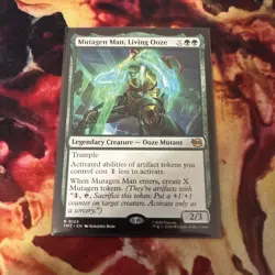 Mtg Mutagen Man, Living Ooze - Teenage Mutant Ninja Turtles + Bonus Foils - Image 1