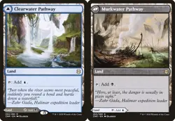 CLEARWATER PATHWAY mtg NM-M Zendikar Rising 1 Rare - Image 1