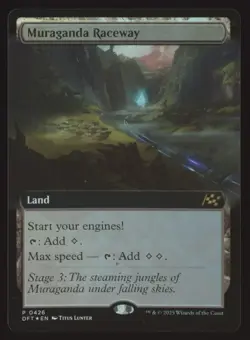 MTG Aetherdrift Muraganda Raceway (Extended Art) #426 Foil Promo - Image 1