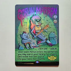 NM Foil Goblin Matron Borderless Secret Lair Goblin & Squabblin' 1312 MTG - Image 1