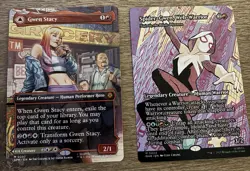 MTG Marvel's Spider-Man Gwen Stacy Borderless, Spider-Gwen Borderless - Image 1