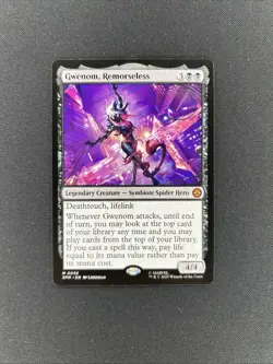 Gwenom, Remorseless Spider-Man Regular NM MTG - Image 1
