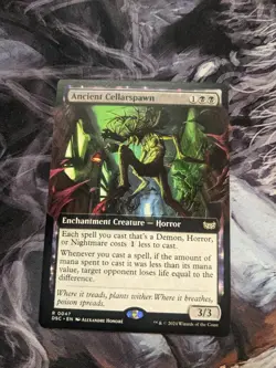 Ancient Cellarspawn (Extended Art) Commander: Duskmourn: House of Horror Regular - Image 1