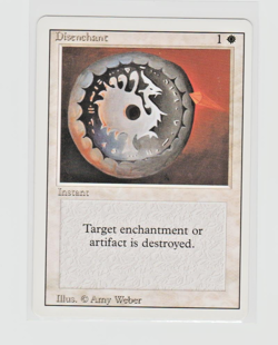 Magic the Gathering ~ MTG ~ 1x Disenchant ~ M/NM ~ REVISED - Image 1