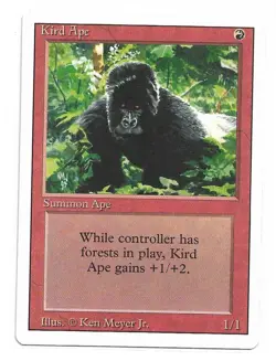 Magic the Gathering ~ MTG ~ 1x Kird Ape ~ M/NM ~ REVISED - Image 1