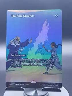 Training Grounds FOIL Borderless 20 Avatar Eternal TLE MTG Mythic Unplayed Mint - Image 1