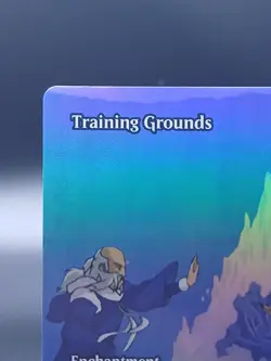 Training Grounds FOIL Borderless 20 Avatar Eternal TLE MTG Mythic Unplayed Mint - Image 2