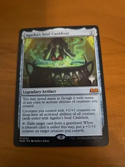 Agatha's Soul Cauldron - WOE 0242 - Regular Finish - Mythic - Near Mint - MTG - Image 1
