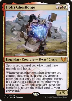MTG Hofri Ghostforge ** Strixhaven: School of Mages ** English - Image 1