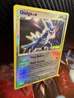 Dialga Lv.68 16/106 Platinum Holo Rare Pokemon Card MP Clean Front - Image 3
