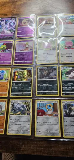 Pokemon GO Pokemon Card Lot: 31 cards (Mewtwo V, Melmetal, Tyranitar, Blissey) - Image 4