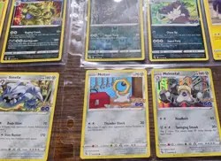 Pokemon GO Pokemon Card Lot: 31 cards (Mewtwo V, Melmetal, Tyranitar, Blissey) - Image 5