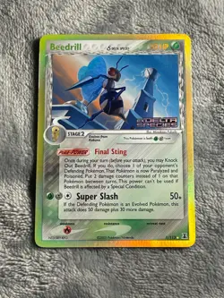 Beedrill Reverse Holo 1/113 Delta Species 2005 Pokemon Card - Image 1
