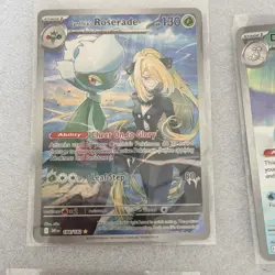 Pokemon TCG 4 Card Lot Roserade, Dewgong, Crustle, Rotom English DRI Set - Image 2