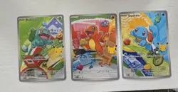 Pokemon TCG First Partner Illustration Collection Series 1 Kanto 037 038 039 - Image 1