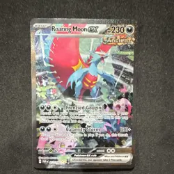 Pokemon Roaring Moon ex Special Illustration Rare SV04 251/182 Holo 230 HP Engl… - Image 1
