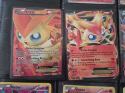 Pokemon: Plasma Storm *Foil* Victini EX (131/135) Full Art *Light Play* - Image 1