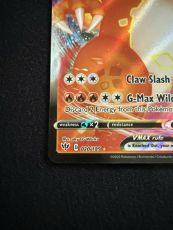 Charizard VMAX 020/189 Darkness Ablaze Ultra Rare Pokemon NM - Image 5