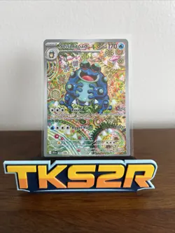 Seismitoad 105/086 Pokemon TCG SV Black Bolt NM - Image 1