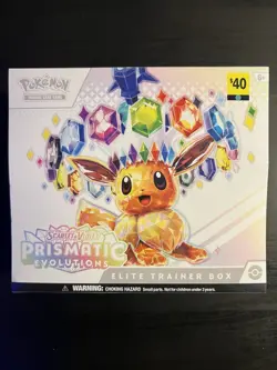 Pokemon TCG Prismatic Evolutions Elite Trainer Box ETB - Factory Sealed - Image 1