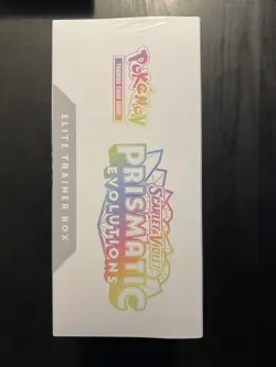 Pokemon TCG Prismatic Evolutions Elite Trainer Box ETB - Factory Sealed - Image 4