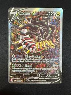 Giratina V - 186/196 Alternate Full Art Ultra Rare Lost Origin - Pokemon (NM)#2 - Image 1