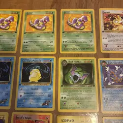 1998 Vintage Pokemon All First Edition Lot Of 23 + Bonus! Pikachu Japanese - Image 5