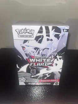 Pokemon Scarlet & Violet White Flare Booster Bundle Box Reshiram Keldeo 2025 - Image 1
