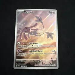 Mesprit 204/191 Surging Sparks Illustration Rare Full Art Holo Pokemon TCG - Image 1