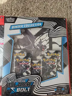 Pokemon Scarlet & Violet Black Bolt & White Flare Poster & Binder 2 pack SEALED - Image 2