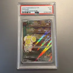 Fidough 213/198 Illustration Rare SV01 Pokemon TCG PSA 7 - Image 1