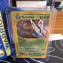 Pokemon Butterfree Expedition Base Set 005/165 Holo Rare Stage 2 80 HP 2002 - Image 1