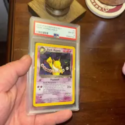 2000 Pokemon Dark Hypno #9 Holo English 1st First Edition Rocket PSA 8 NM-M - Image 2