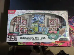 NEW Pokemon TCG Scarlet Violet Blooming Waters 151 Premium Collection - Image 1