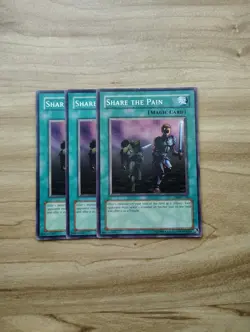 Yu-Gi-Oh! - Share The Pain - 3X - Full Playset - Image 1
