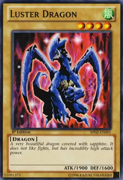 Luster Dragon - BP02-EN001 - Common - 1st Edition - Lightly Played - Image 1